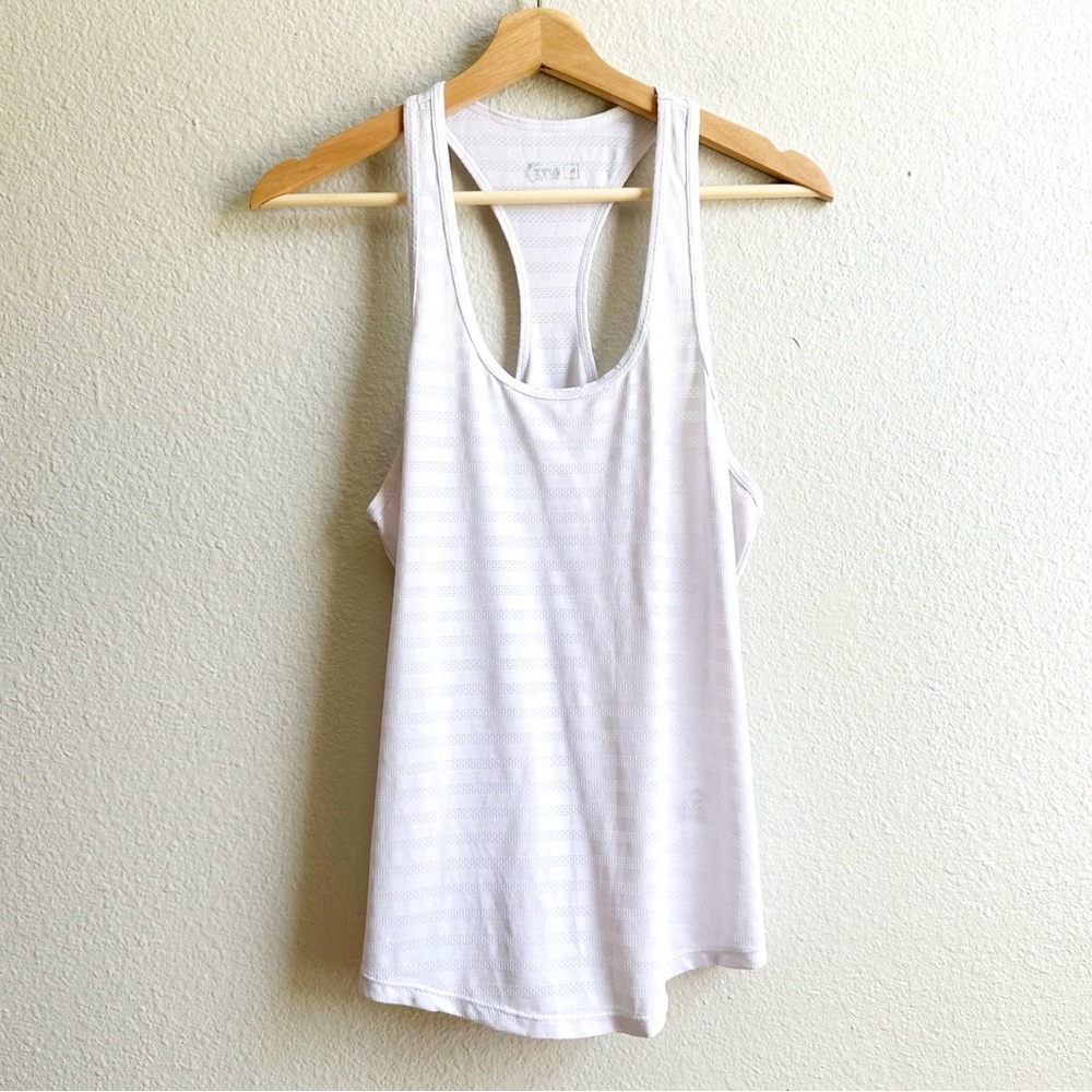Zyia White Havana Workout Tank Top Women’s Size Medium
